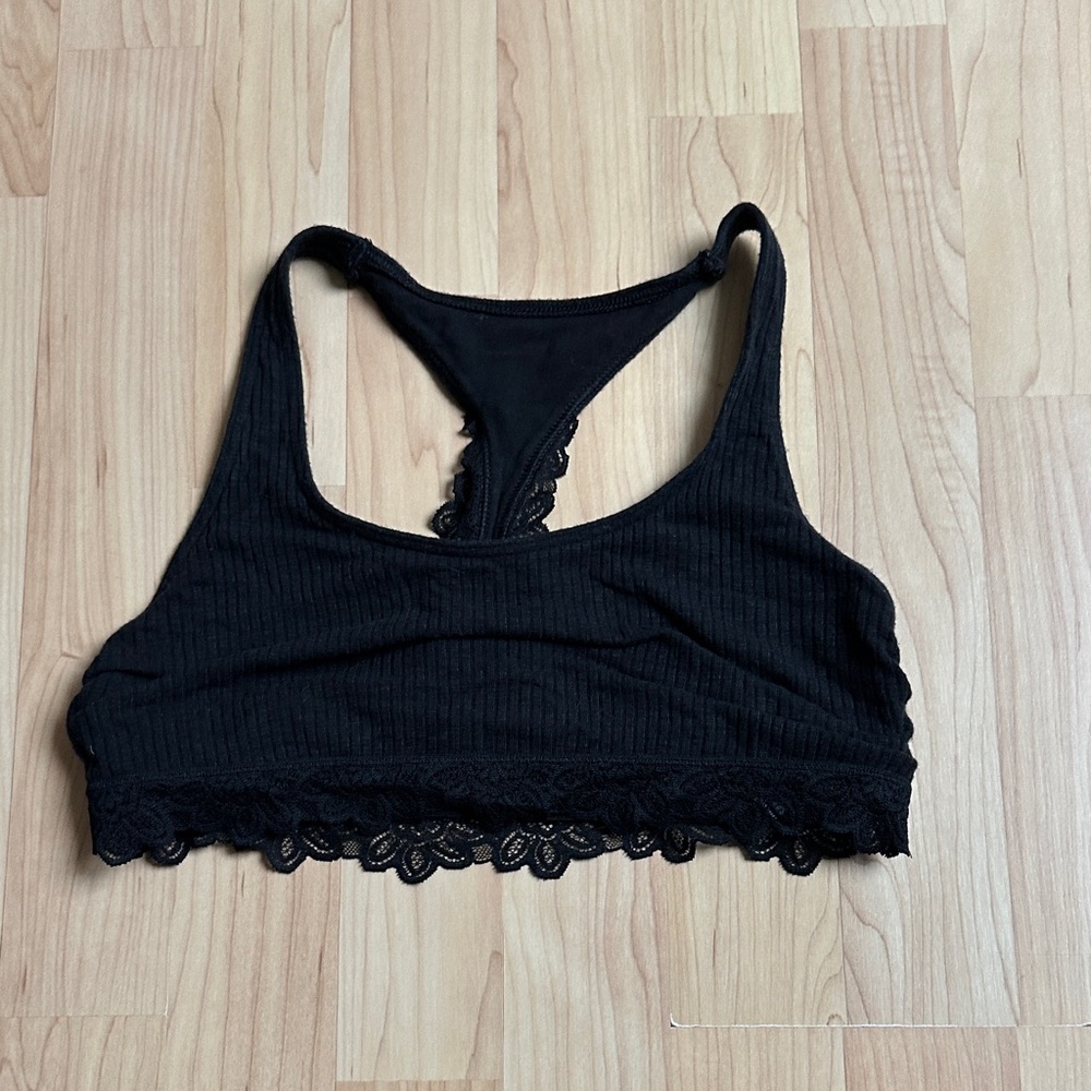 Aerie Black Lace Bralette